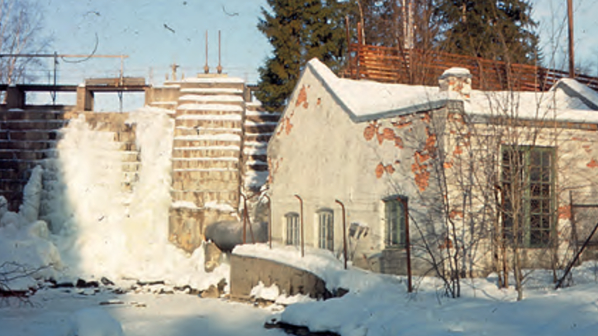 Kraftverket v Kistefoss ble bygd 1911 