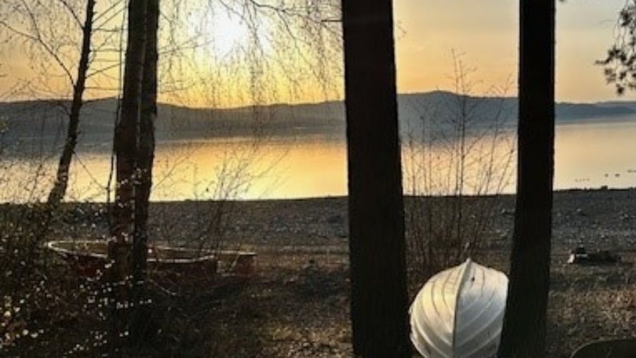 Båt på land