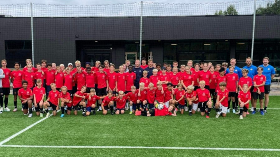 Trenere og deltagere på campen 2024