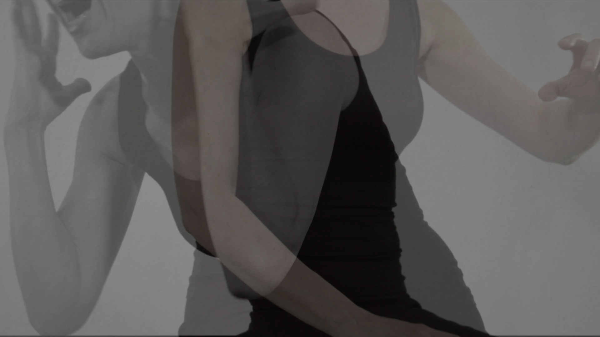 To kropper som overlapper hverandre