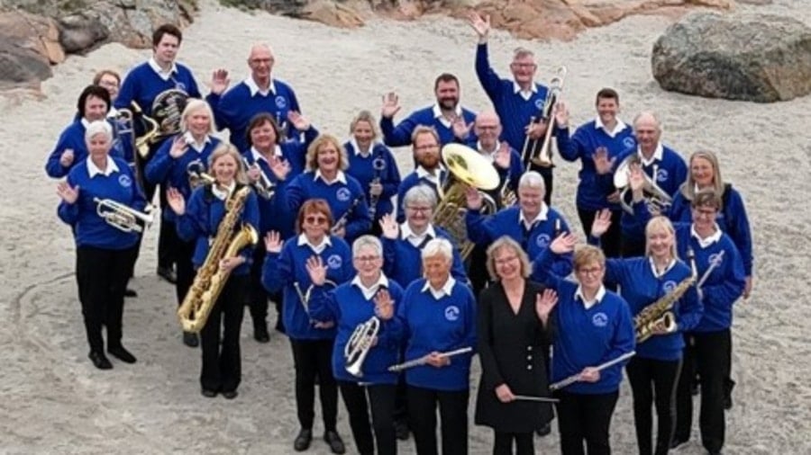 Tofte Musikkorps på Skjæra, 2024