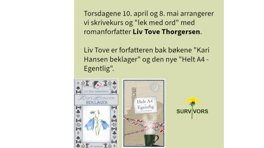 Bøkene til Liv Tove Thorgersen