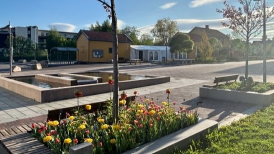 Spikkestad torg