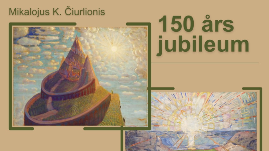 M.K.Ciurlionis og E.Munch