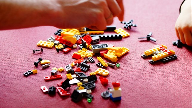 Legobygging