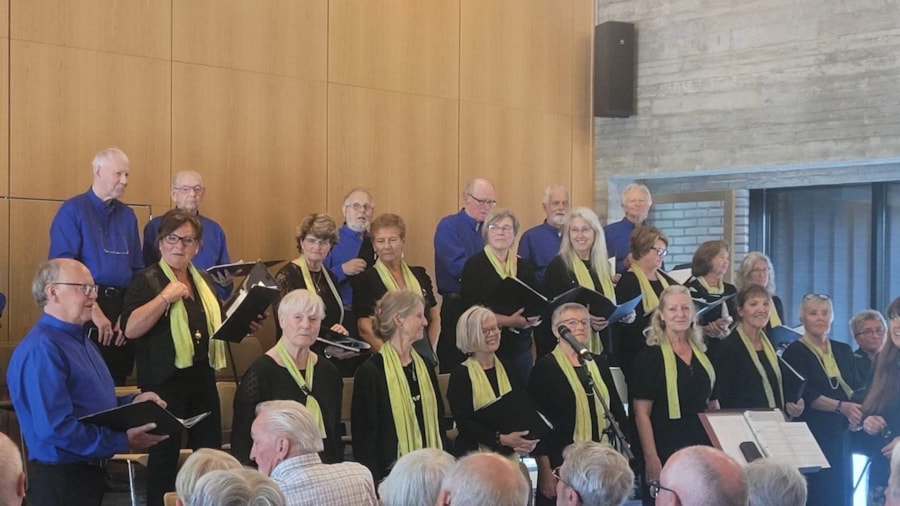 Røyken Vokalensemble, sommerkonsert i Teglen, 2023