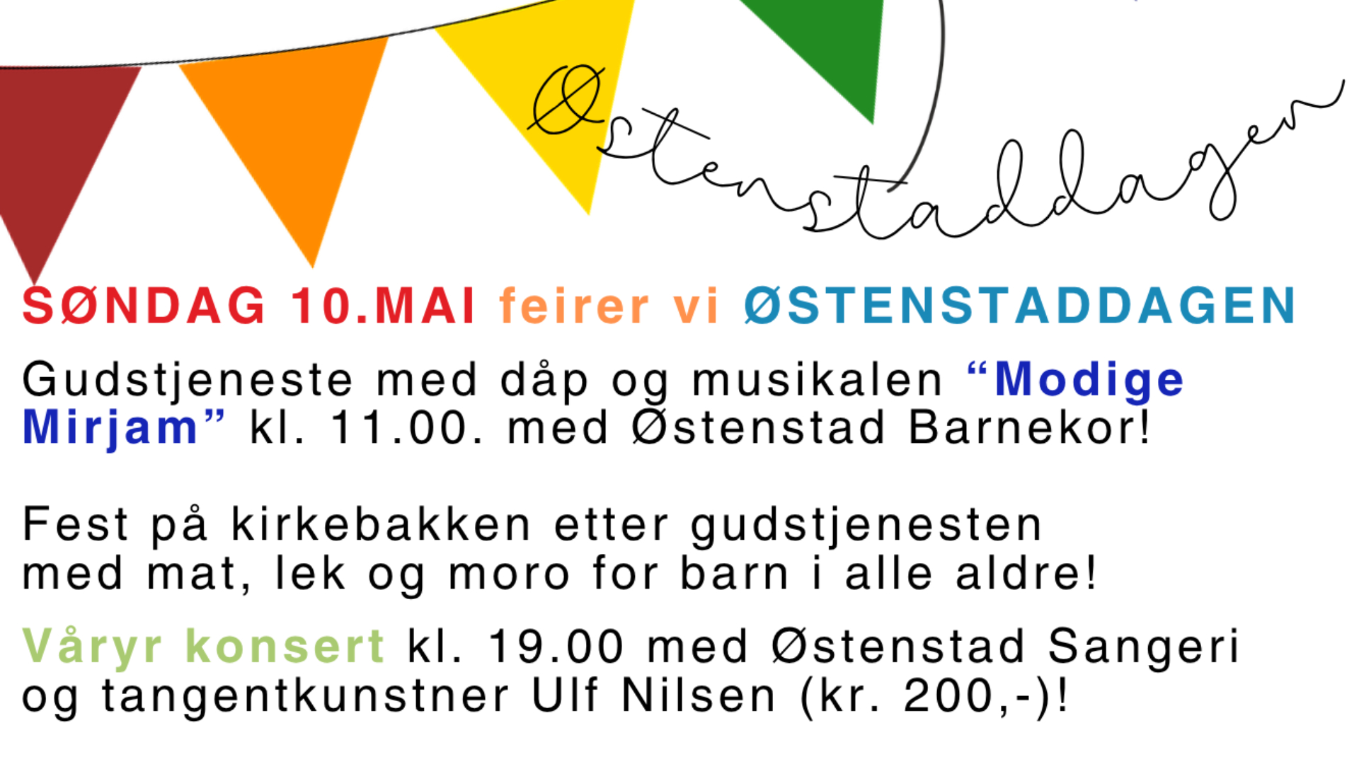 Tekst om Østenstaddagen