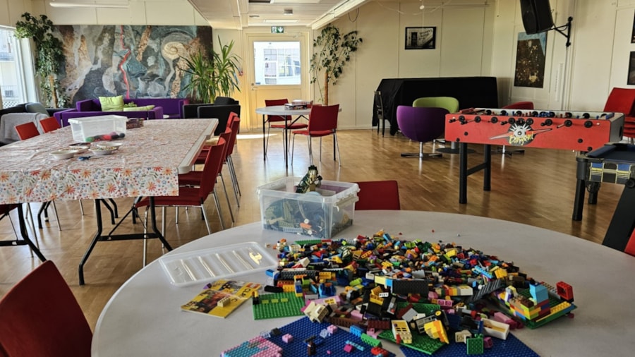 lego på bord