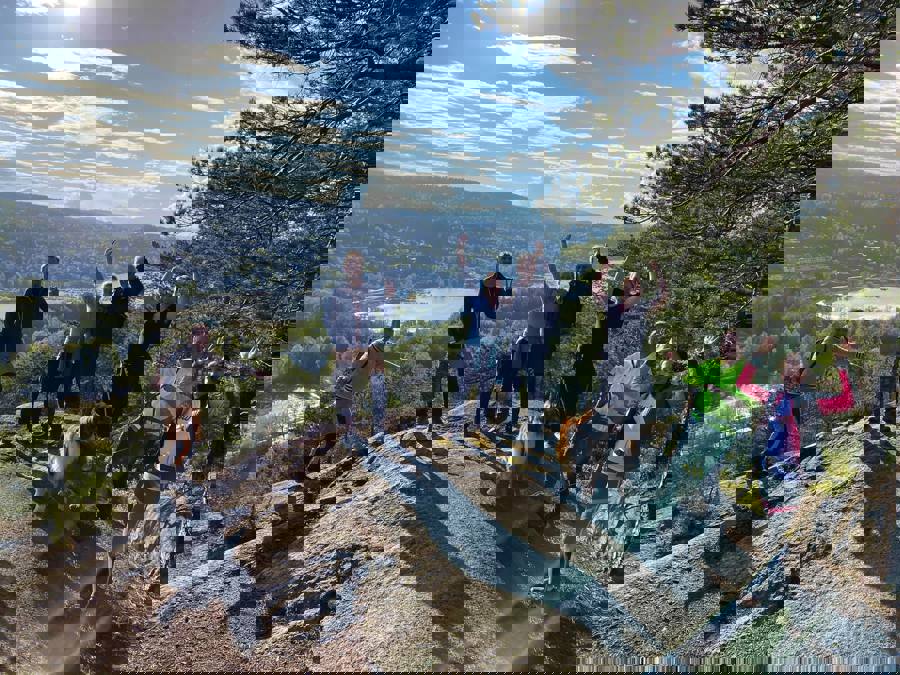 Glad turgjeng fra DNT Aktiv Asker Syd på Engenekollen