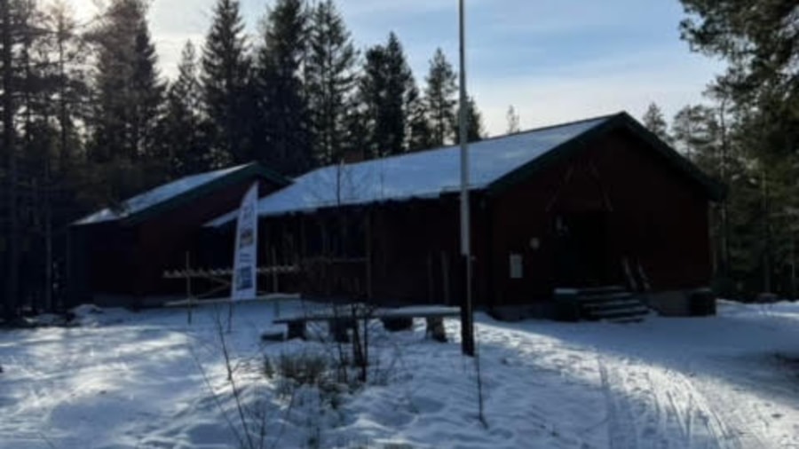 ROSHYTTA på morgenkvisten en flott vinterdag