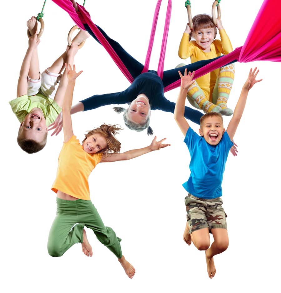 Glade og aktive barn