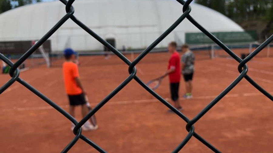 Tenniscamp på Nesøya