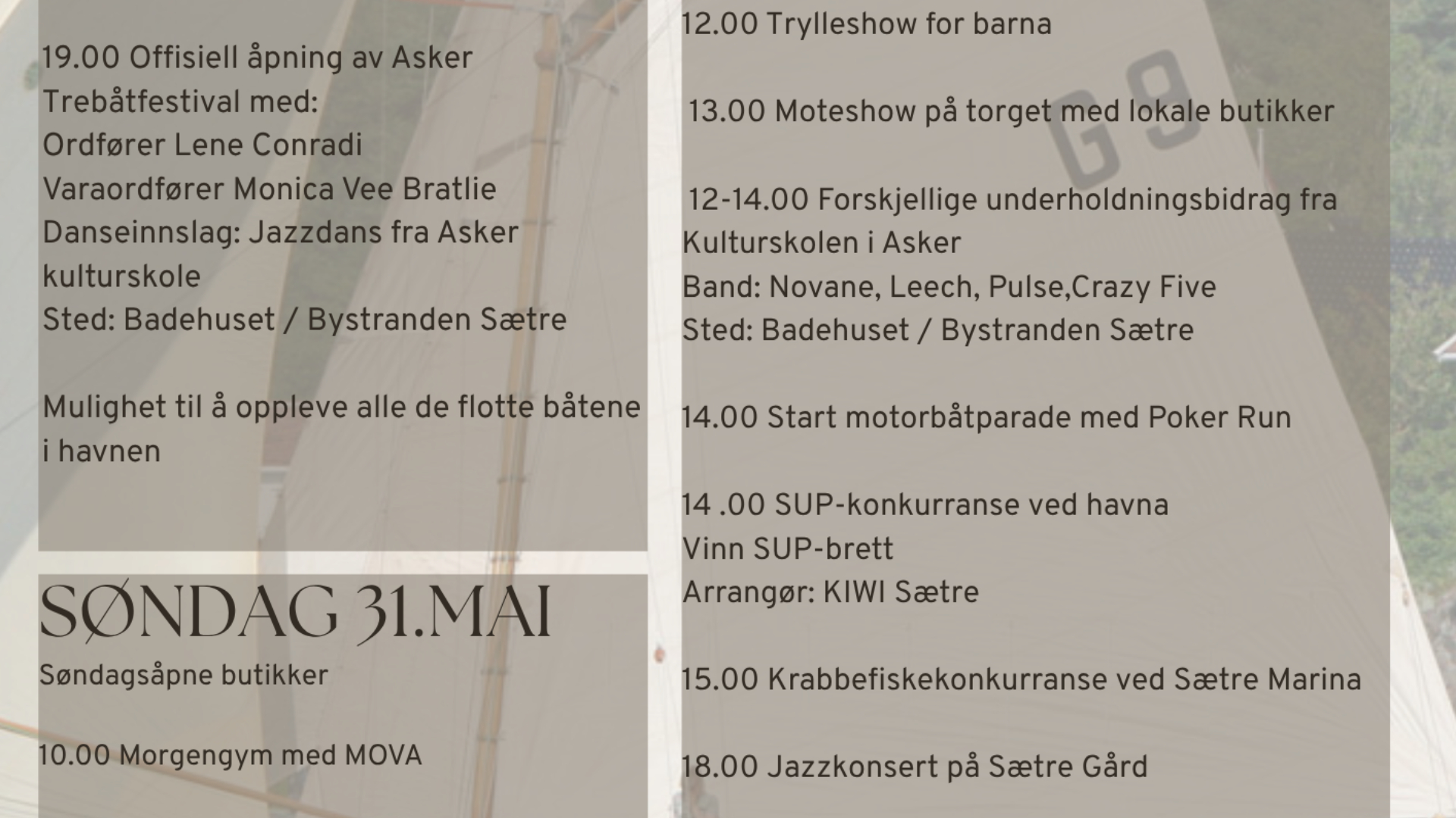 del av program