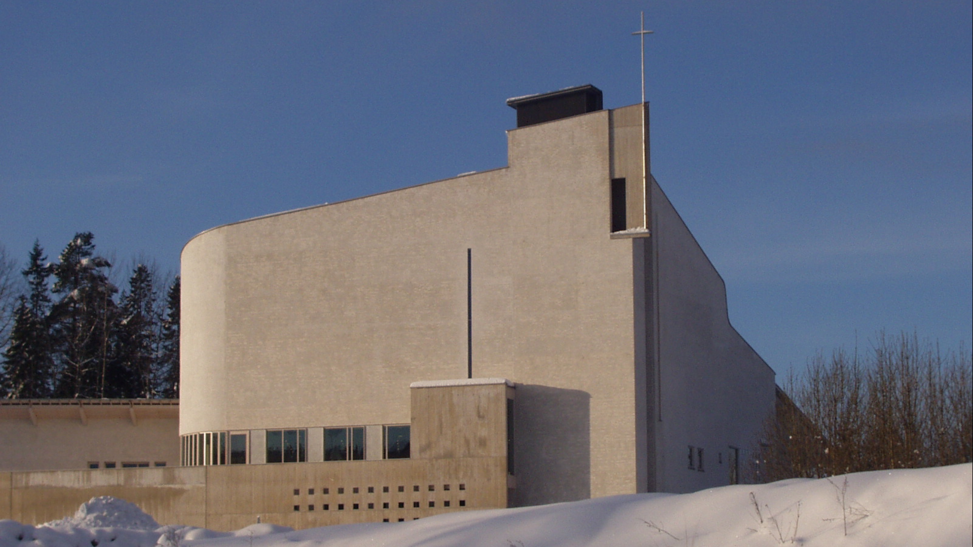 Vardåsen kirke vinter