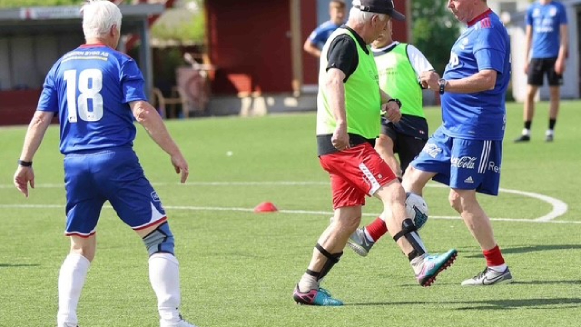 Treningsøkt gåfotball