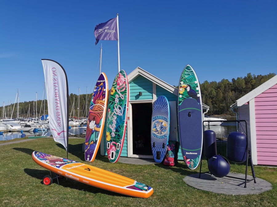 Sjøboden i Leangbukta