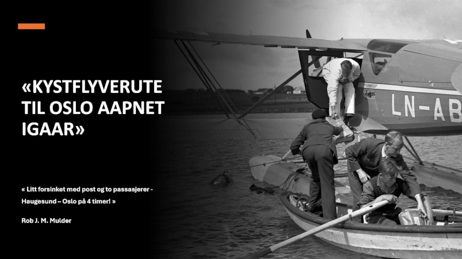 Kystflyverruter foredrag