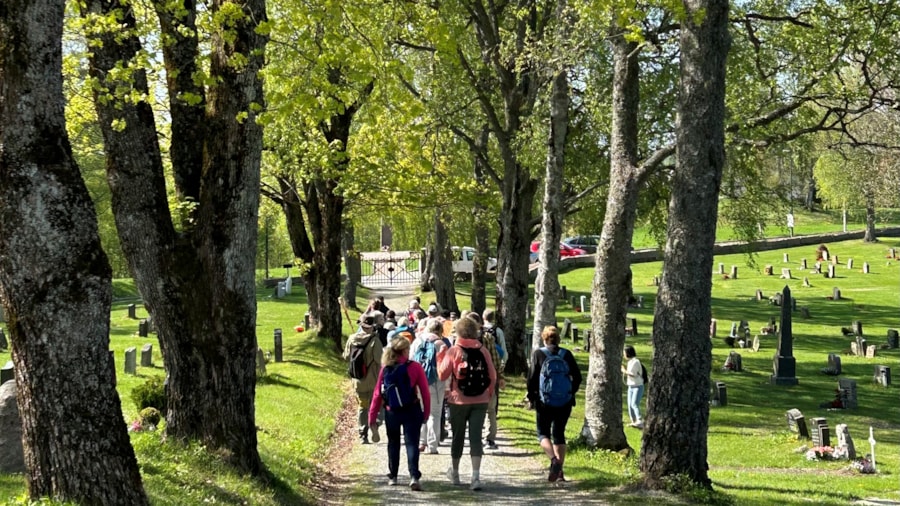 Pilegrimer fra Røyken kirke