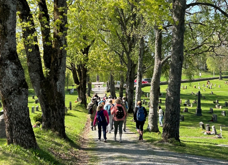 Pilegrimer fra Røyken kirke 