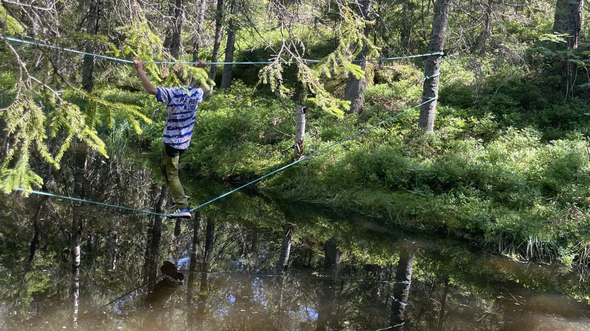 Mange ulike aktiviteter på leir!