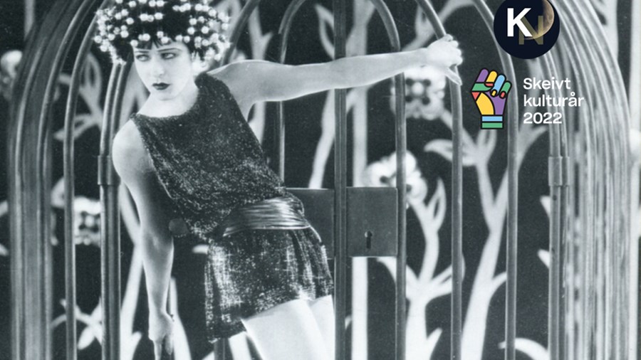 Still fra stumfilmen «Salome» fra 1922.