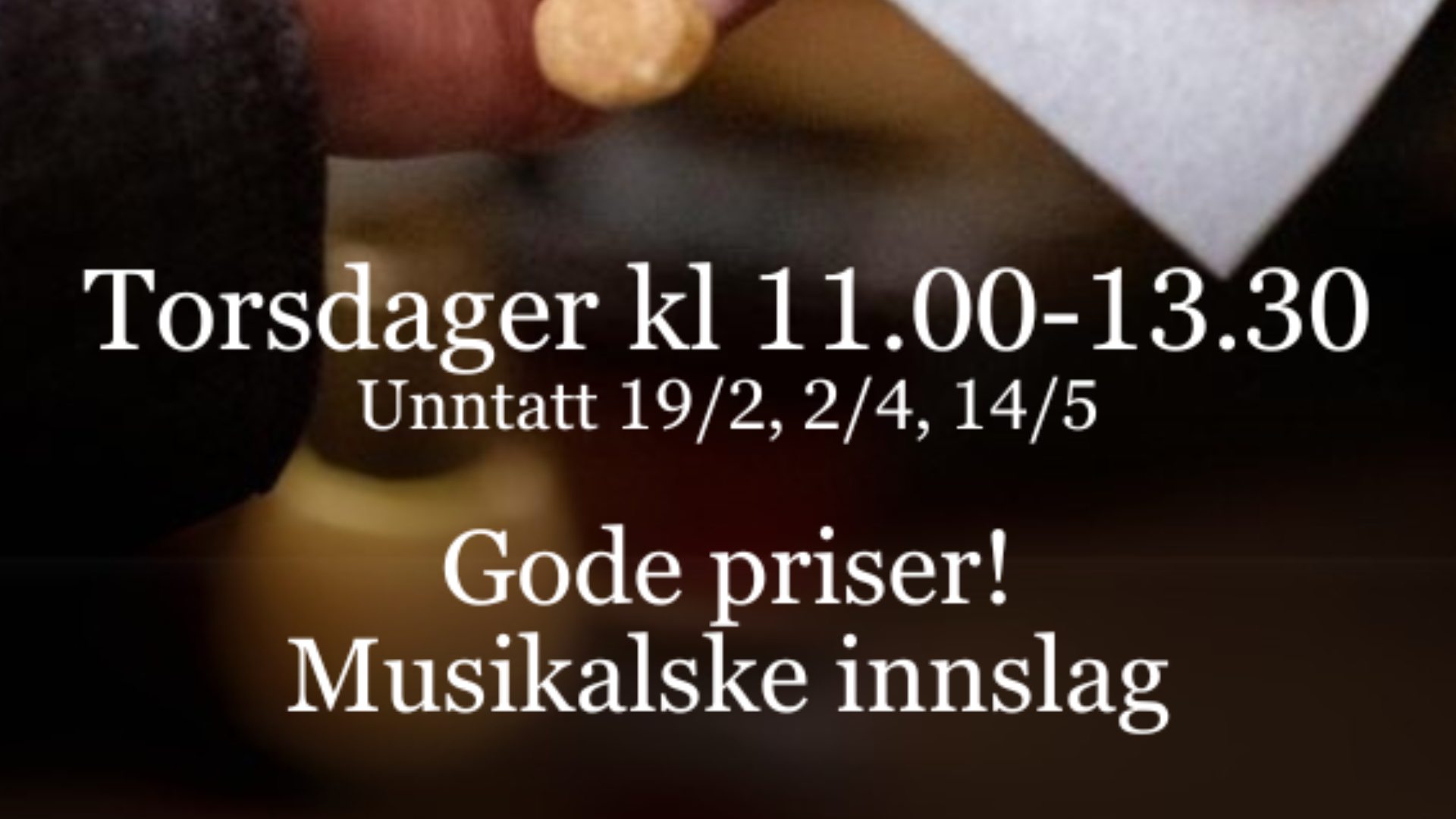 Info om dato og klokkeslett