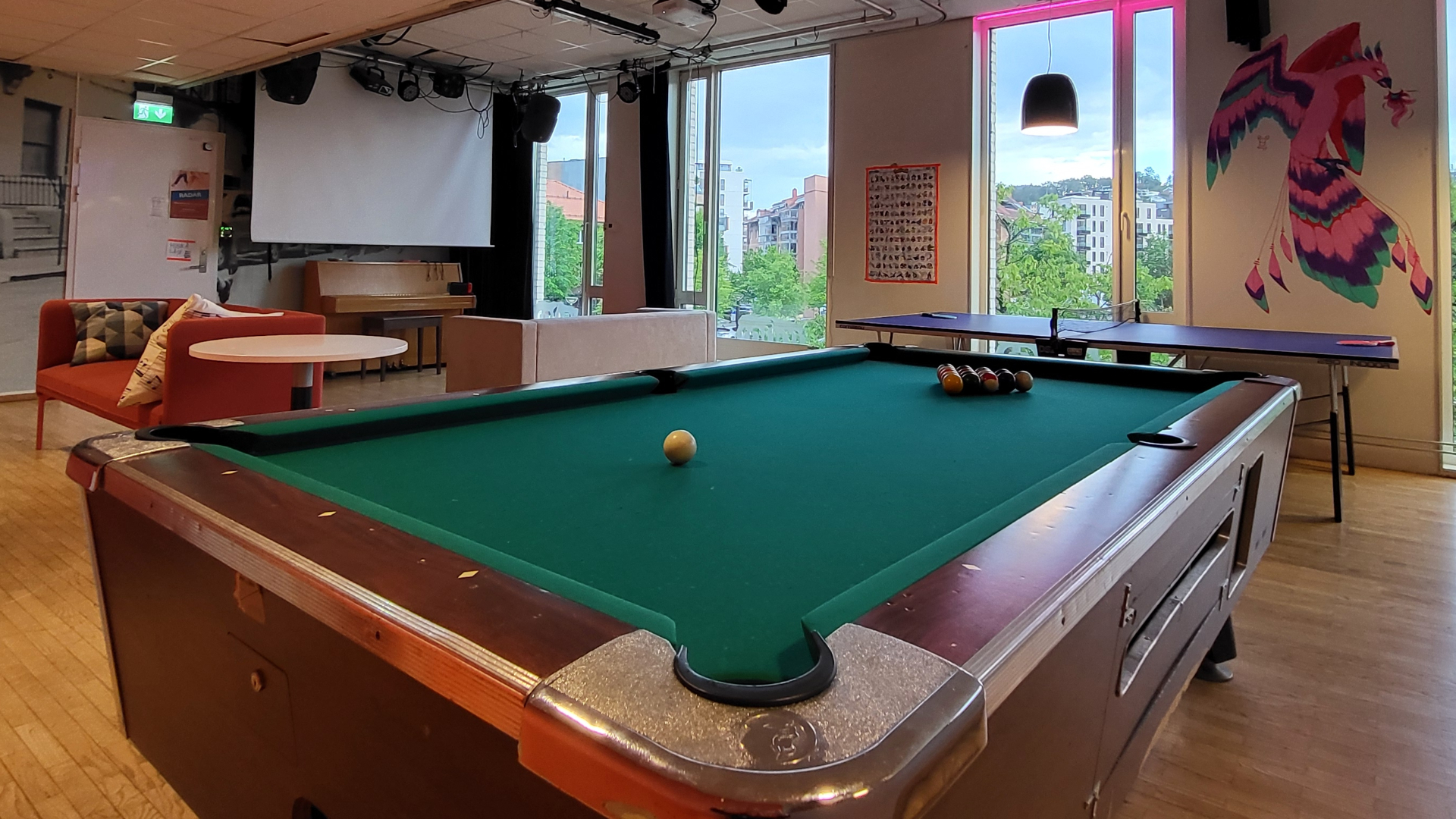 Billiard og bordtennis