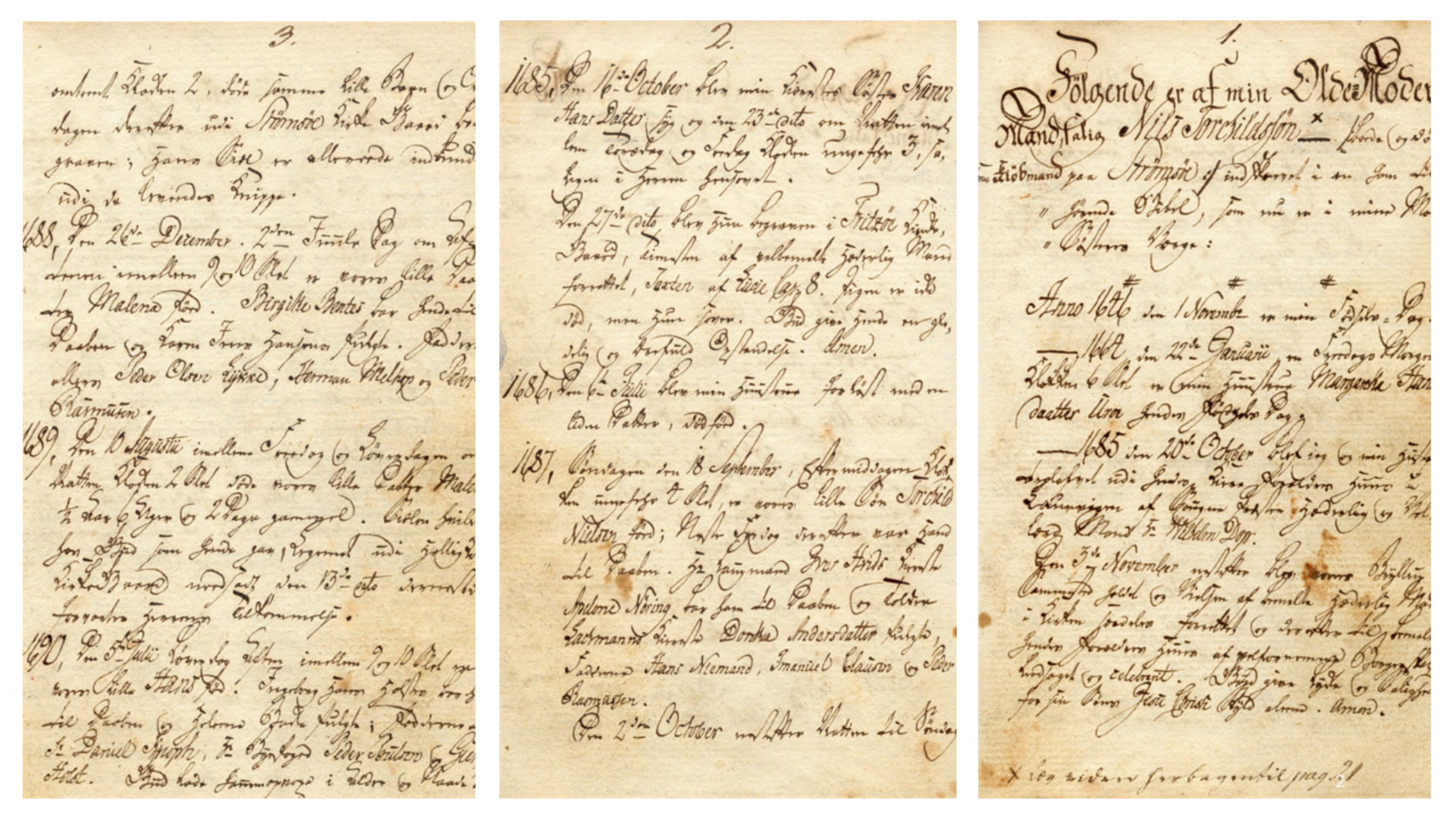 Slektsbok fra 1791. Vi hjelper med å tyde gammel håndskrift