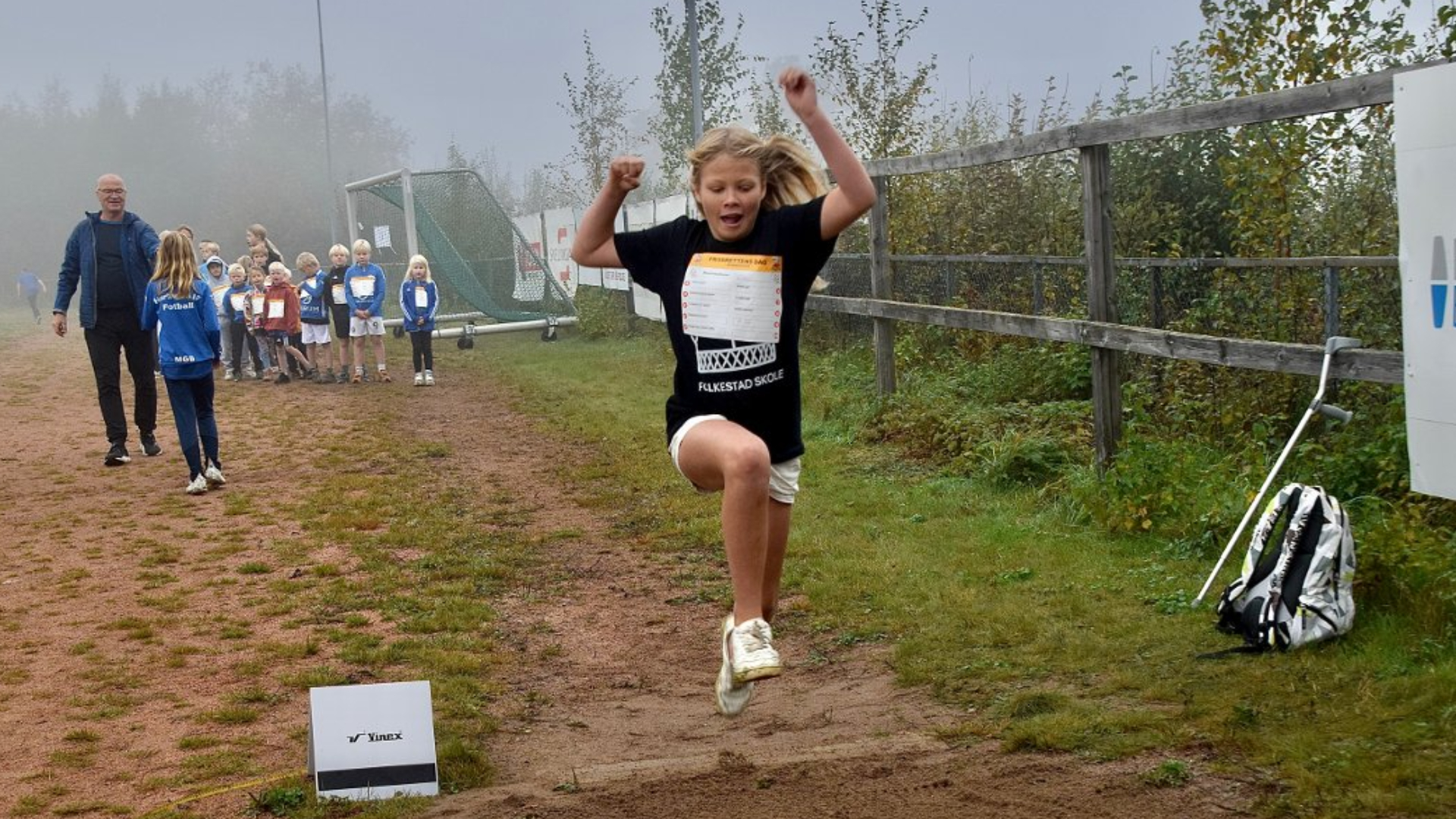 Fra åpen friidrettsdag på Huringenbanen, september 2024