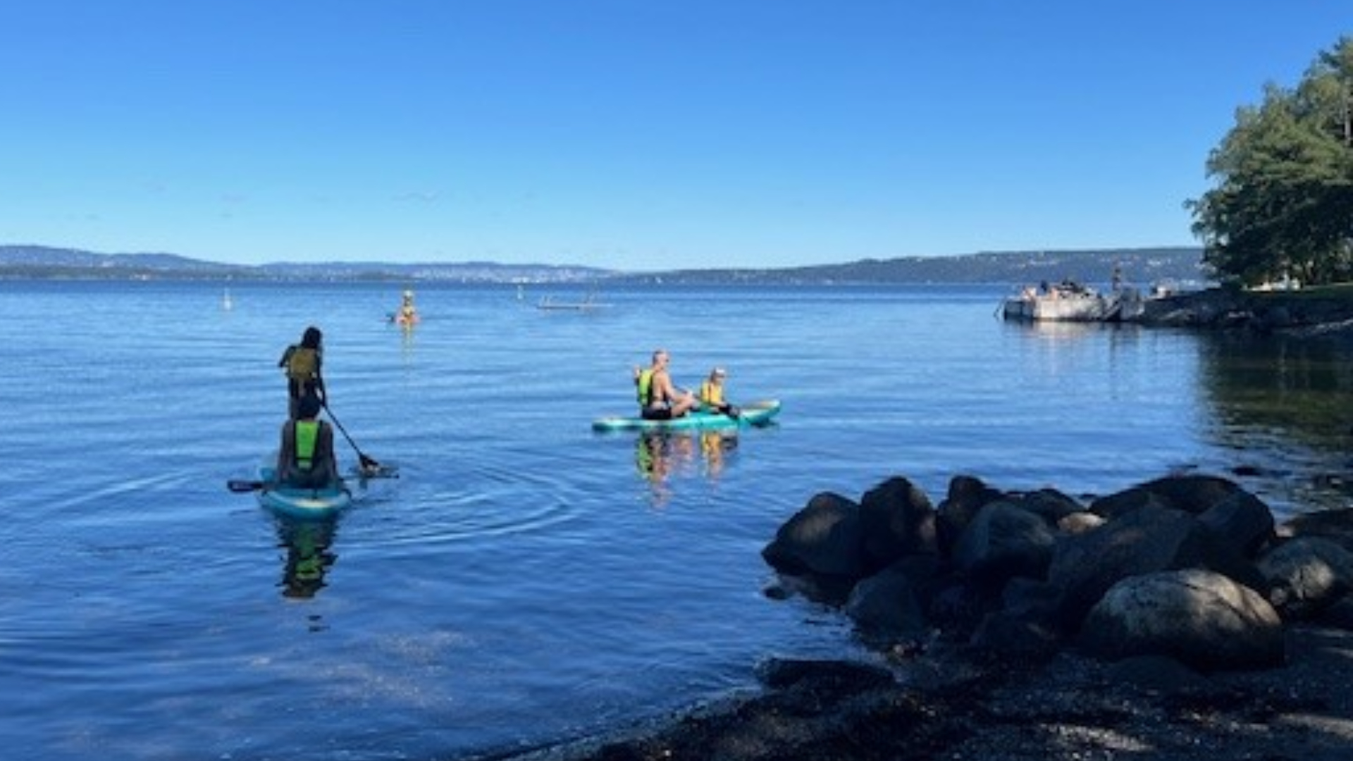 Friluftsskole på Elnestangen i Vollen