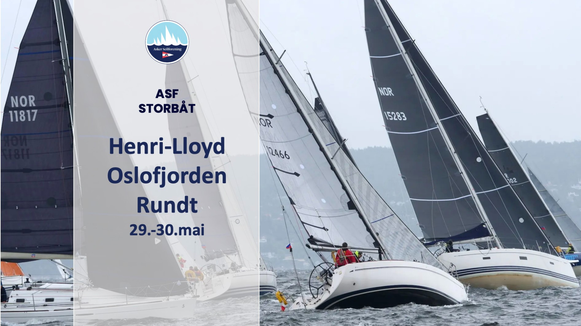 Regatta utenfor Asker Seilforening