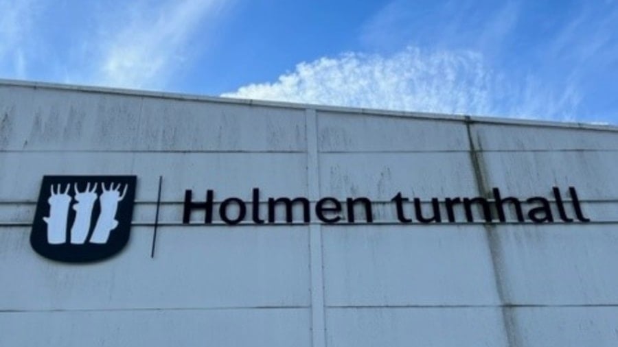 Fasade Holmen turnhall