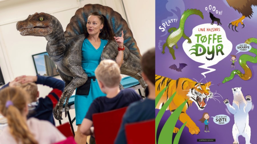 Line Halsnes og Tøffe Dyr