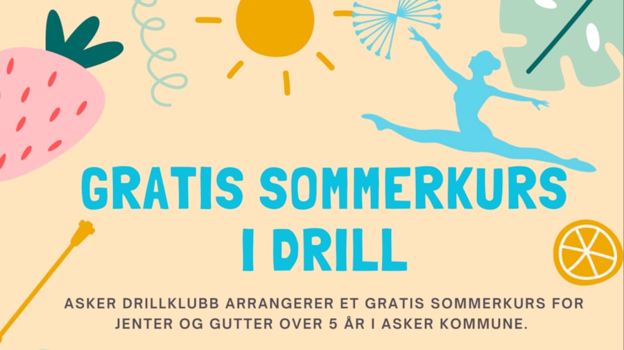 Plakat om gratis sommerkurs