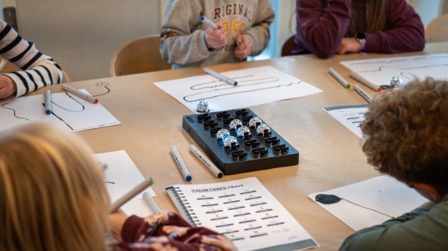 Barn som koder med Ozobot