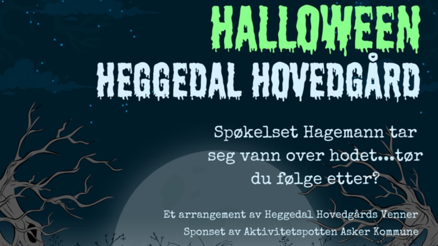 Halloween på Heggedal Hovedgård