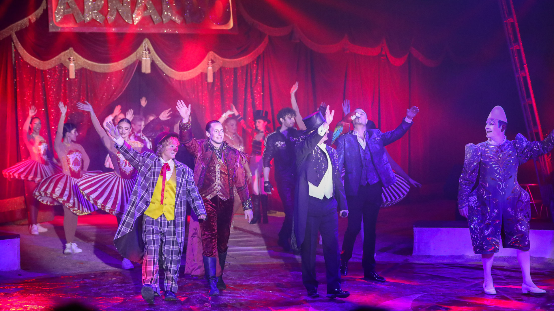Cirkus Arnardos nye show.