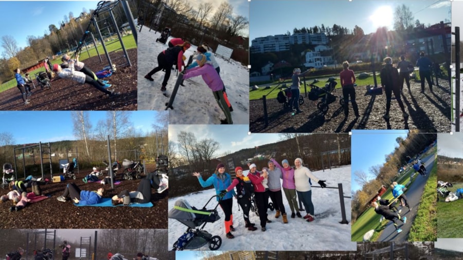 Barseltrening i Heggedal