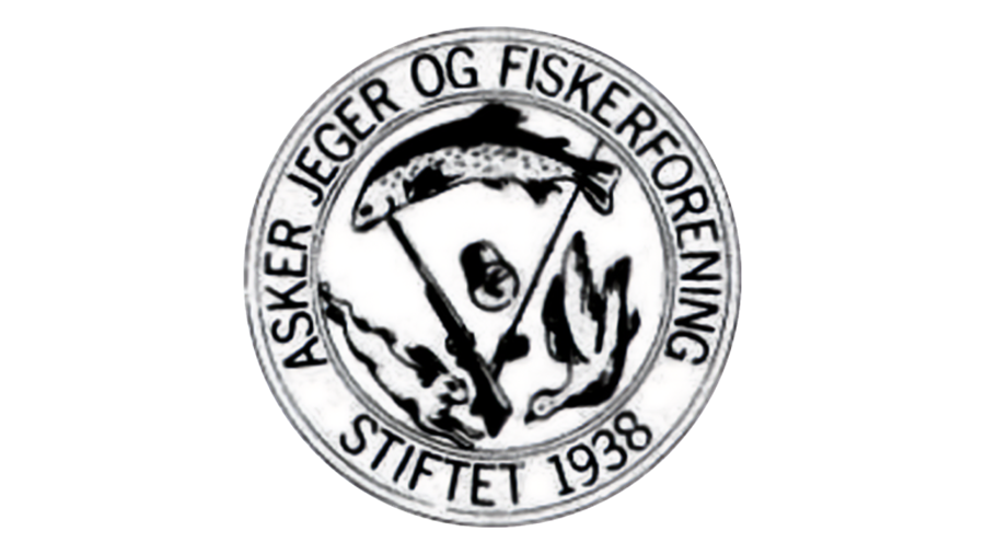 Logo Asker Jeger- og Fiskerforening