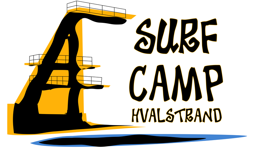 Logo Surf Camp på Hvalstrand
